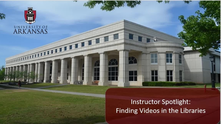 Instructor Spotlight: Finding Videos in the Libraries