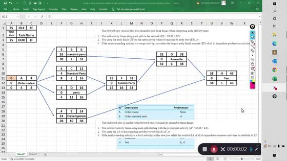 Week 3 Network Computation Process Exercise Solution