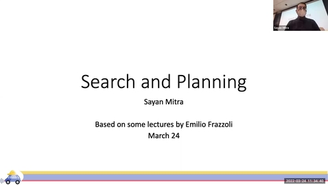 Thumbnail for entry ECE 484 Lecture 16: Planning 1