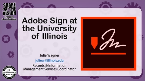 Thumbnail for entry Introducing Adobe Sign - IT Pro Forum Fall 2020