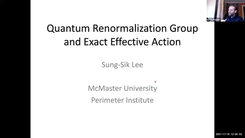 Thumbnail for entry ICMT Seminar Sung-Sik Lee 11_15_21