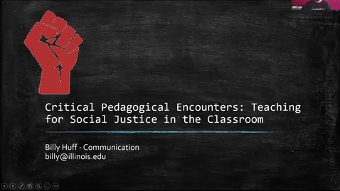Thumbnail for entry Teaching for Social Justice in the Classroom