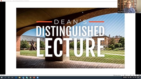 Thumbnail for entry Dean's Distinguished Lecture at UIUC