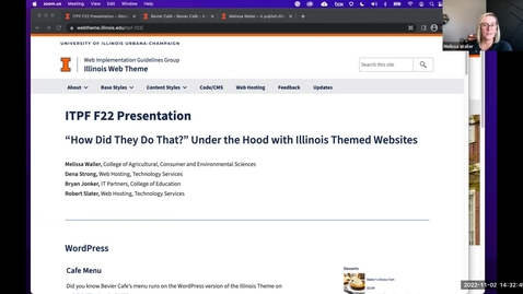 Thumbnail for entry &quot;How Did They Do That?&quot; Under the Hood with Illinois Themed Websites