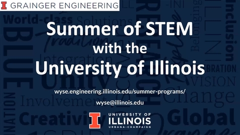Thumbnail for entry Pre-College Engineering &amp; Computing Summer Programs Info Session
