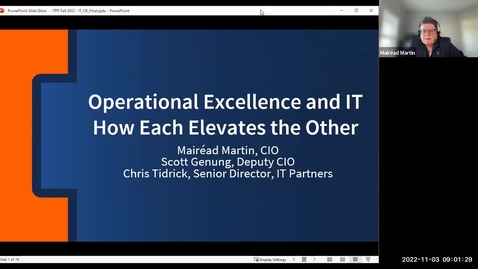 Thumbnail for entry Operational Excellence and IT - How Each Elevates the Other