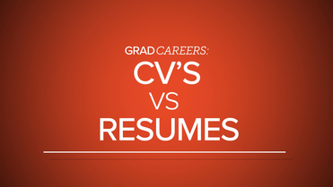 Cv Or Resume The Graduate College At The University Of