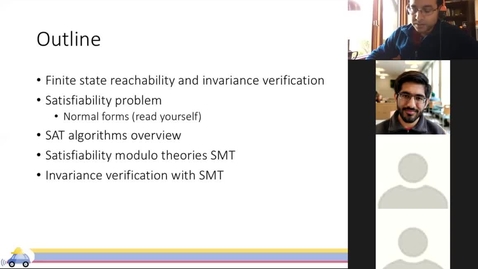 Thumbnail for entry Safety verification 3.1: Live lecture