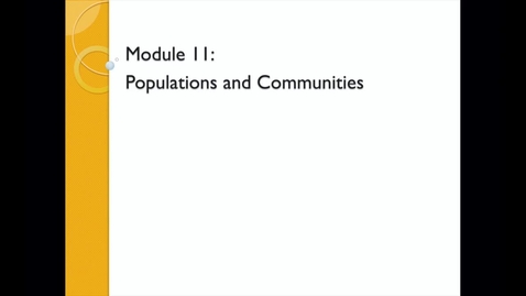 Thumbnail for entry NRES 102  Module 11: populations