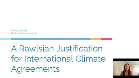 Thumbnail for entry A Rawlsian Justification for International Climate Agreements