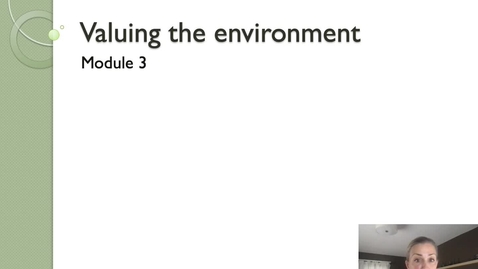 Thumbnail for entry NRES 102 Module 3: environmental policy, part 1