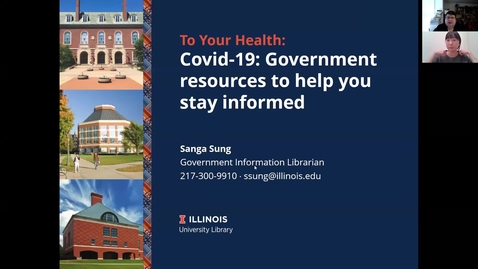 Thumbnail for entry To Your Health! Covid-19 and Government Information