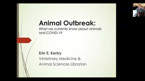 Thumbnail for entry To Your Health! Animal Outbreak: What we now know about animals and Covid-19