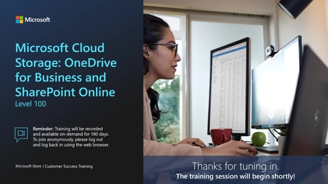 Thumbnail for entry Microsoft Cloud Storage: OneDrive &amp; SharePoint Online
