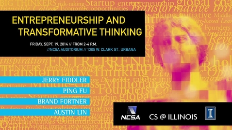Thumbnail for entry Entrepreneurship and Transformative Thinking