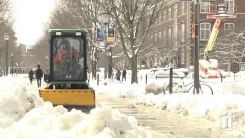 Thumbnail for entry Keeping Campus Open and Accessible During Winter Weather Events