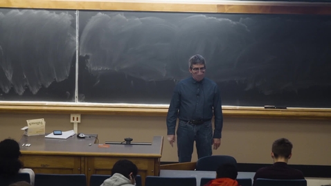 Thumbnail for entry Math 285: Differential Equations: Lecture 30