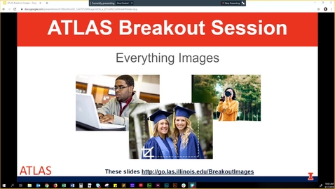 Thumbnail for entry ATLAS Breakout Session: Everything Images - September 17th 2019, 10:00 am