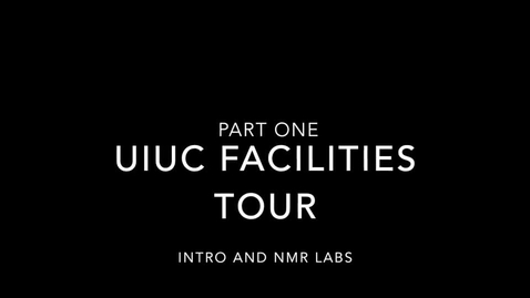 Thumbnail for entry UIUC Chemistry Facilities Tour Part 1 - NMR