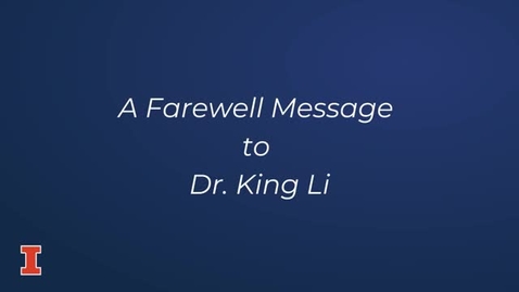 Thumbnail for entry Dean Li Farewell Video