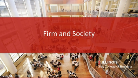 Thumbnail for entry Firms and Society