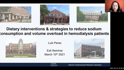 Thumbnail for entry 3.10.2021 - Luis Perez, Nutritional Sciences Doctoral Candidate - NUTR 500 Seminar - Frontiers in Nutritional Sciences