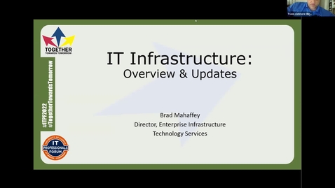 Thumbnail for entry IT Infrastructure: Overview and Updates