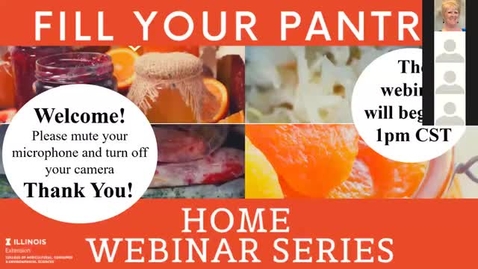 Thumbnail for entry Fill Your Pantry Home Food Preservation: Freezing Foods