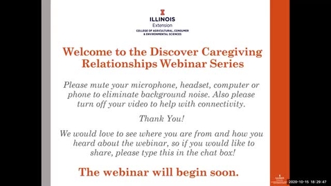 Thumbnail for entry Losses and Mixed Emotions of Caregiving
