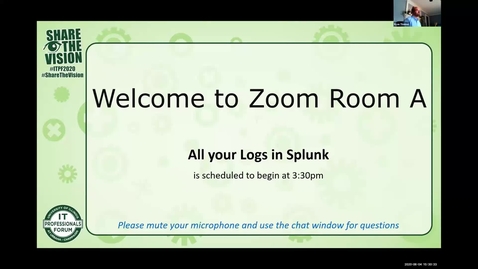 Thumbnail for entry 5A - All Your Logs in one Analytics and Automation Platform: Splunk @ Illinois - Jim King, David Lewis, Ryan Thomas, Spring 2020 IT Pro Forum