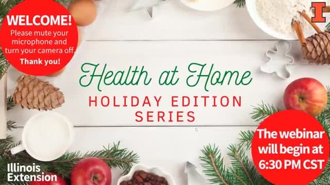 Thumbnail for entry Health at Home Holiday Edition: Making a List and Checking It Twice