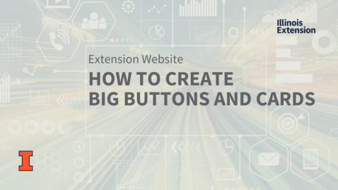 Thumbnail for entry How to Create Website Big Buttons and Cards
