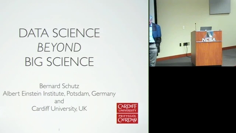 Thumbnail for entry Data Science from a European Perspective -- Bernard F. Schutz