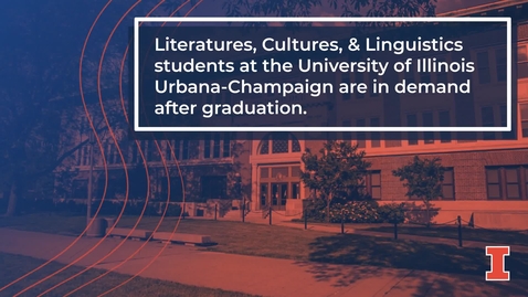 Thumbnail for entry Illini Success 2022: School of Literatures, Cultures &amp; Linguistics