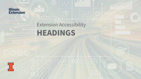 Thumbnail for entry EXT ACCESSIBILITY Headings