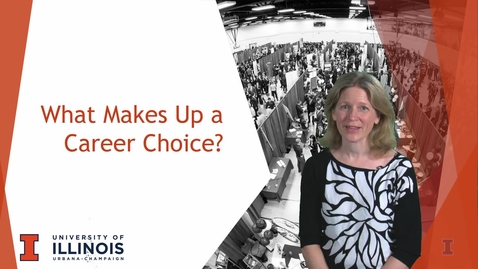 Thumbnail for entry What makes up a career choice?