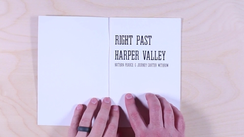 Thumbnail for entry Right Past Harper Valley - by Nathan Pearce and Journey Carter Withrow