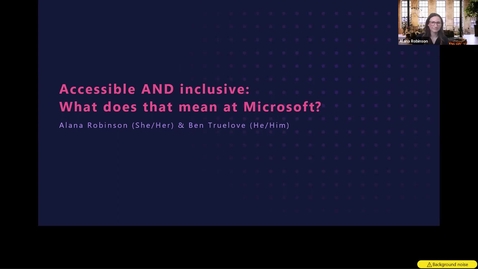 Thumbnail for entry Siebel Center for Design Presents: Accessible AND Inclusive: What Does that Mean at Microsoft?