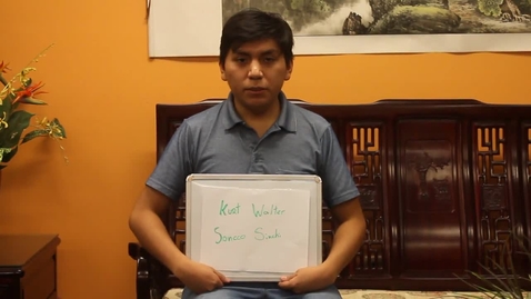 Thumbnail for entry Kurt Walter Soncco Sinchi | Peru