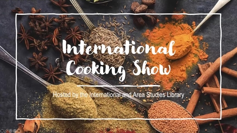 Thumbnail for entry International Cooking Show- Traditional Chai