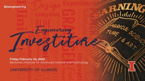 Thumbnail for entry Investiture of Mark S. Cohen as Founder Professor in Bioengineering