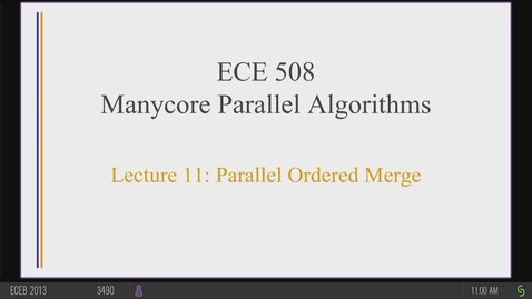 Thumbnail for entry ECE 508 E/ONL Fall 2021