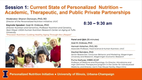 Thumbnail for entry 2022  Personalized Nutrition Innovation Day - Session 1