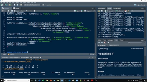 Thumbnail for entry Introduction to Re-coding Variables Exercise