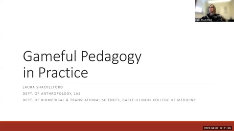 Thumbnail for entry Gameful Pedagogy in Practice