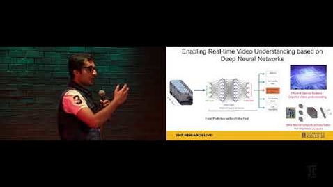 Thumbnail for entry 2017 Research Live! Finalist: Kartik Hegde – Fast Real-Time Video
