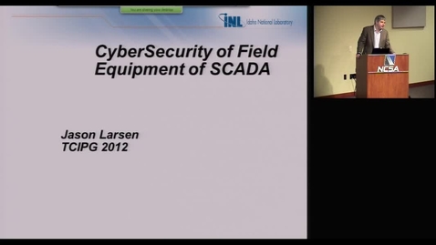 Thumbnail for entry CyberSecurity of Field Equipment of SCADA