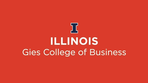 Thumbnail for entry Gies College of Business Values