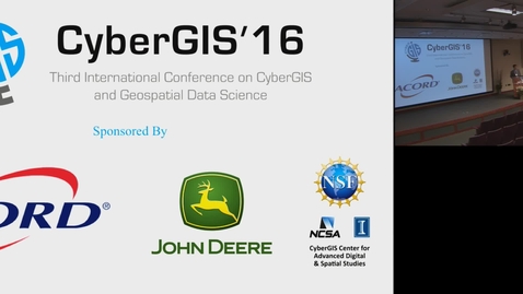 Thumbnail for entry Introduction to CyberGIS16