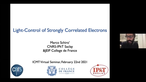 Thumbnail for entry ICMT-zoom-seminar-marco_schiro-2-22-2021